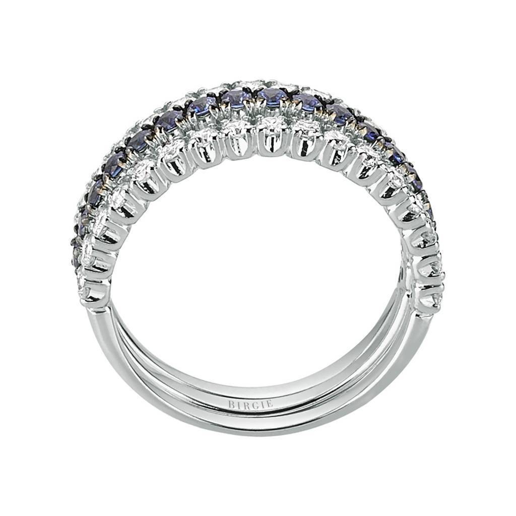 Alliance Tria Diamant et Saphir