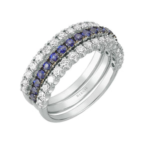 Alliance Tria Diamant et Saphir