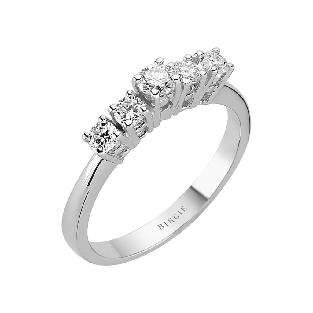 0.58 Carat Diamond 5 Stone Alliance
