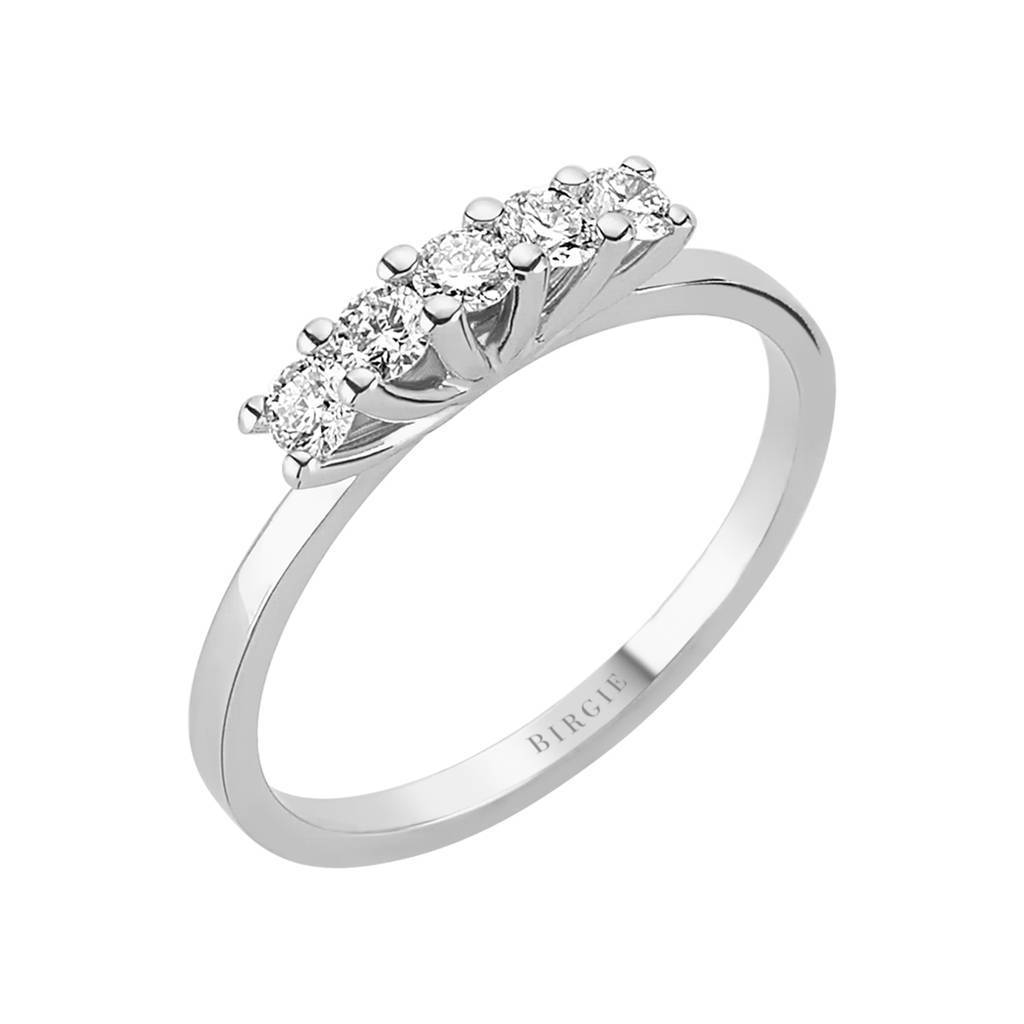 0.37 Carat Diamond 5 Stone Alliance