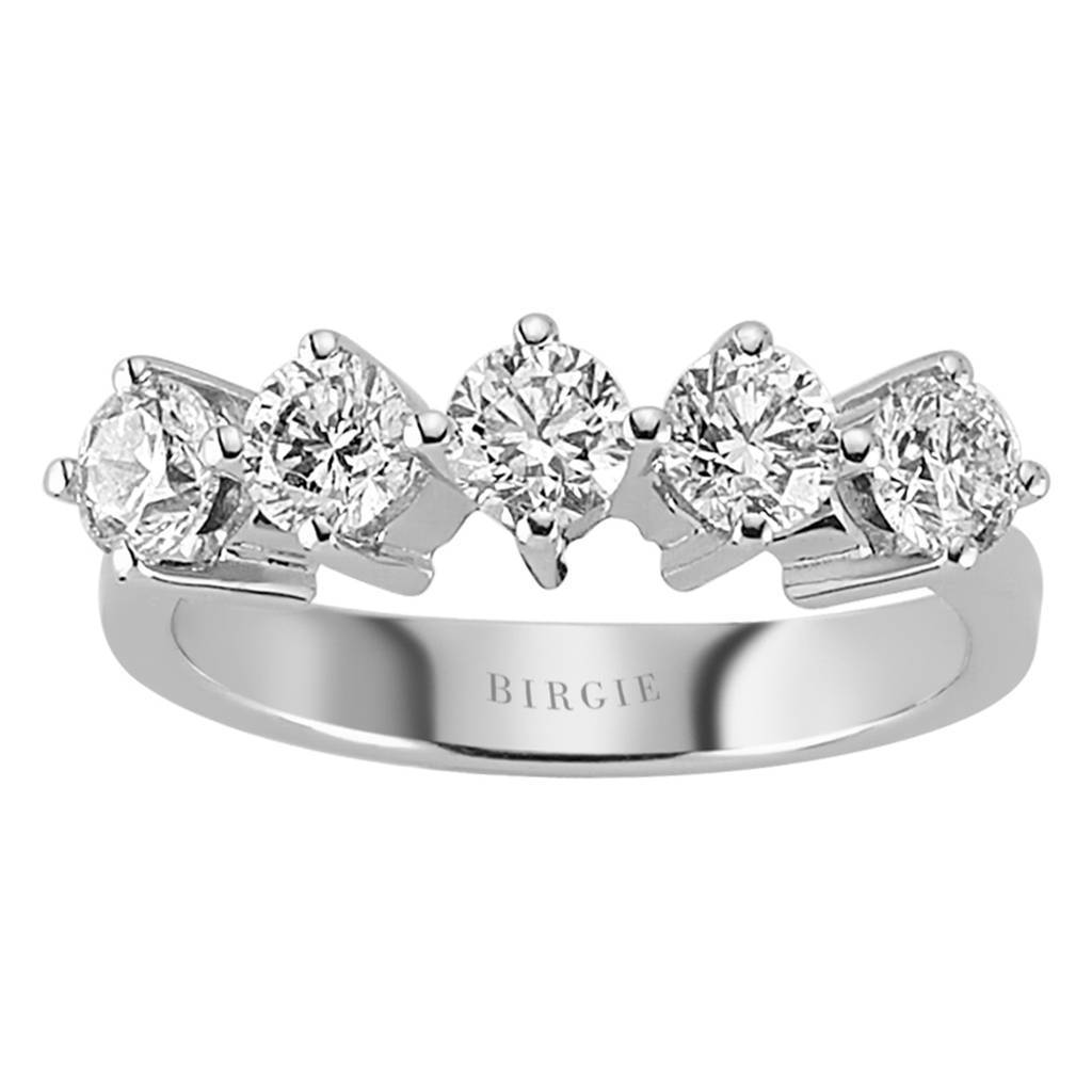 1.22 Carat Diamond 5 Stone Alliance