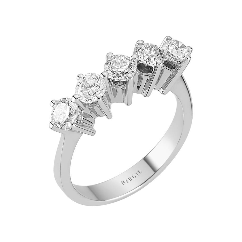 1.22 Carat Diamond 5 Stone Alliance