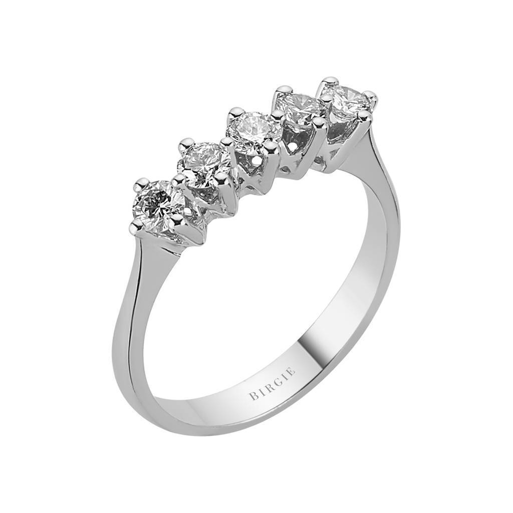 0.64 Carat Diamond 5 Stone Alliance