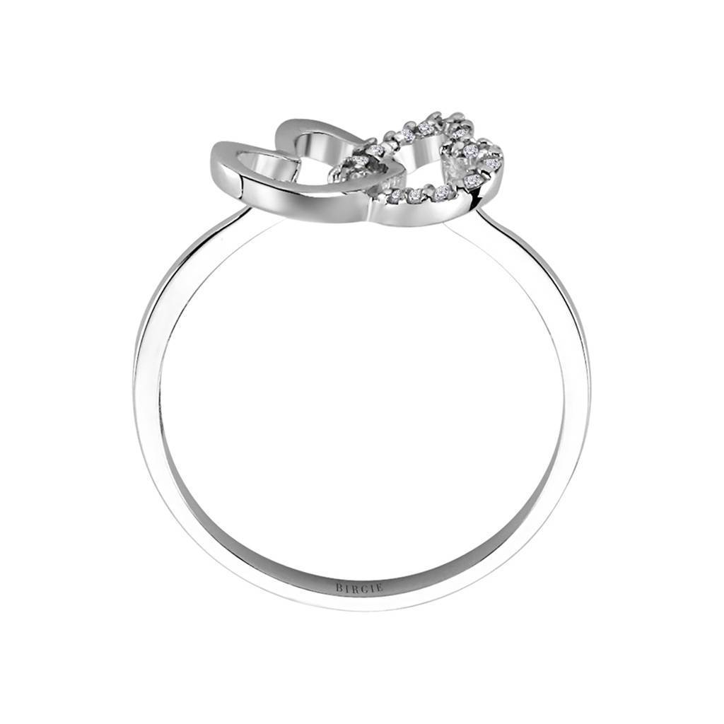 Bague papillon diamant