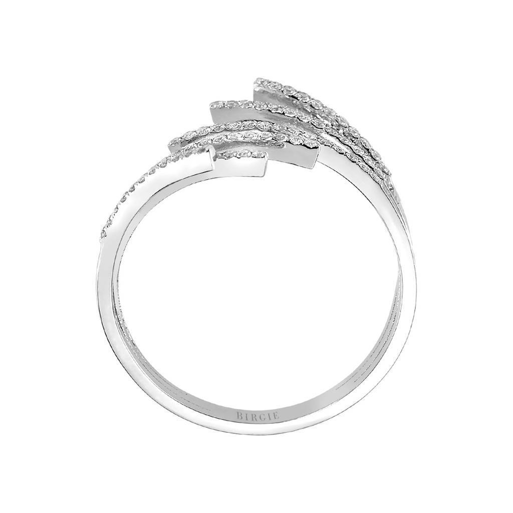 Bague diamant 6 voies