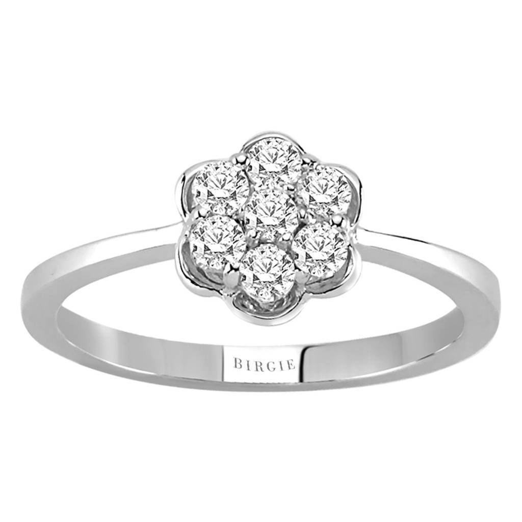 Bague bouquet de mariée diamant