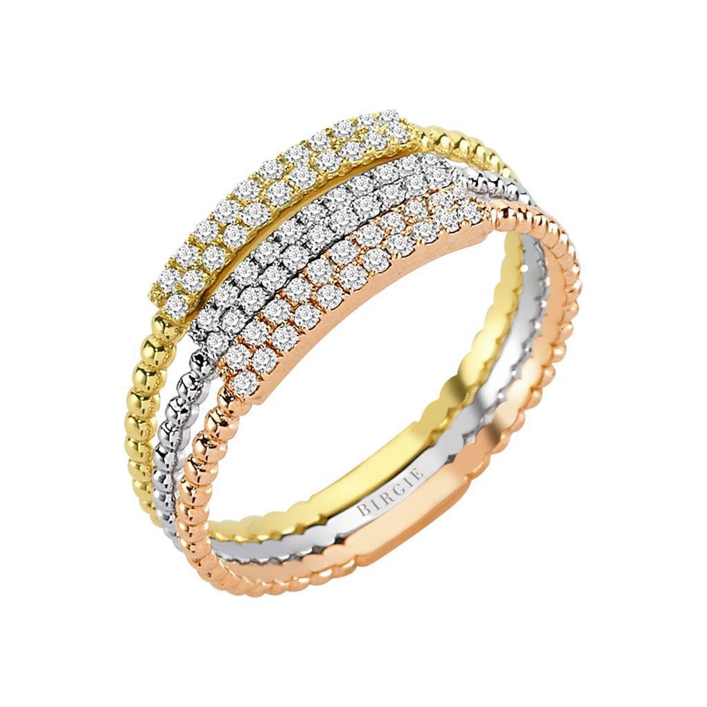 Alliance demi-ronde Diamond Tria