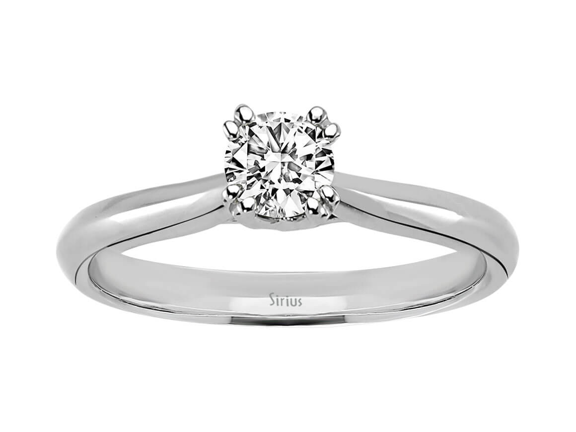 0.82 carat diamond solitaire ring