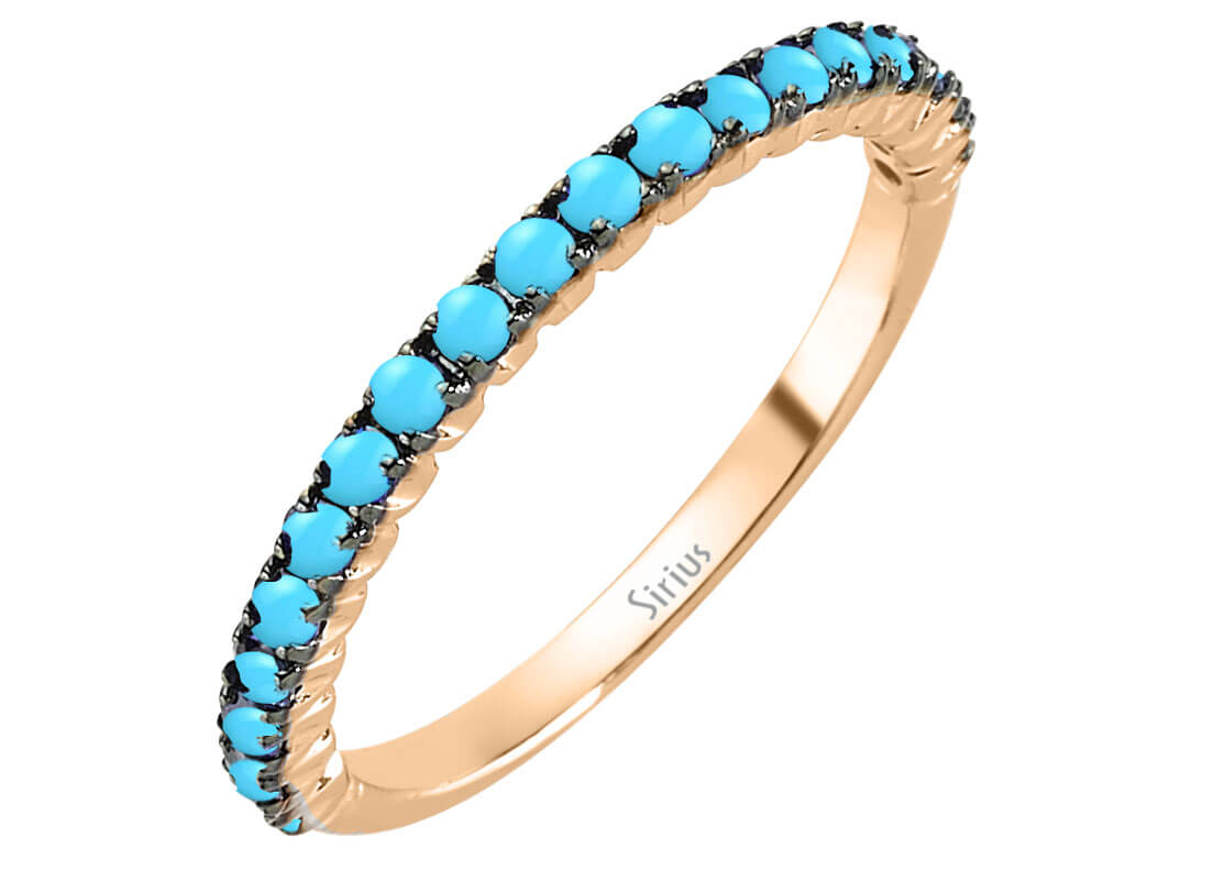 Turquoise Half Round Alliance