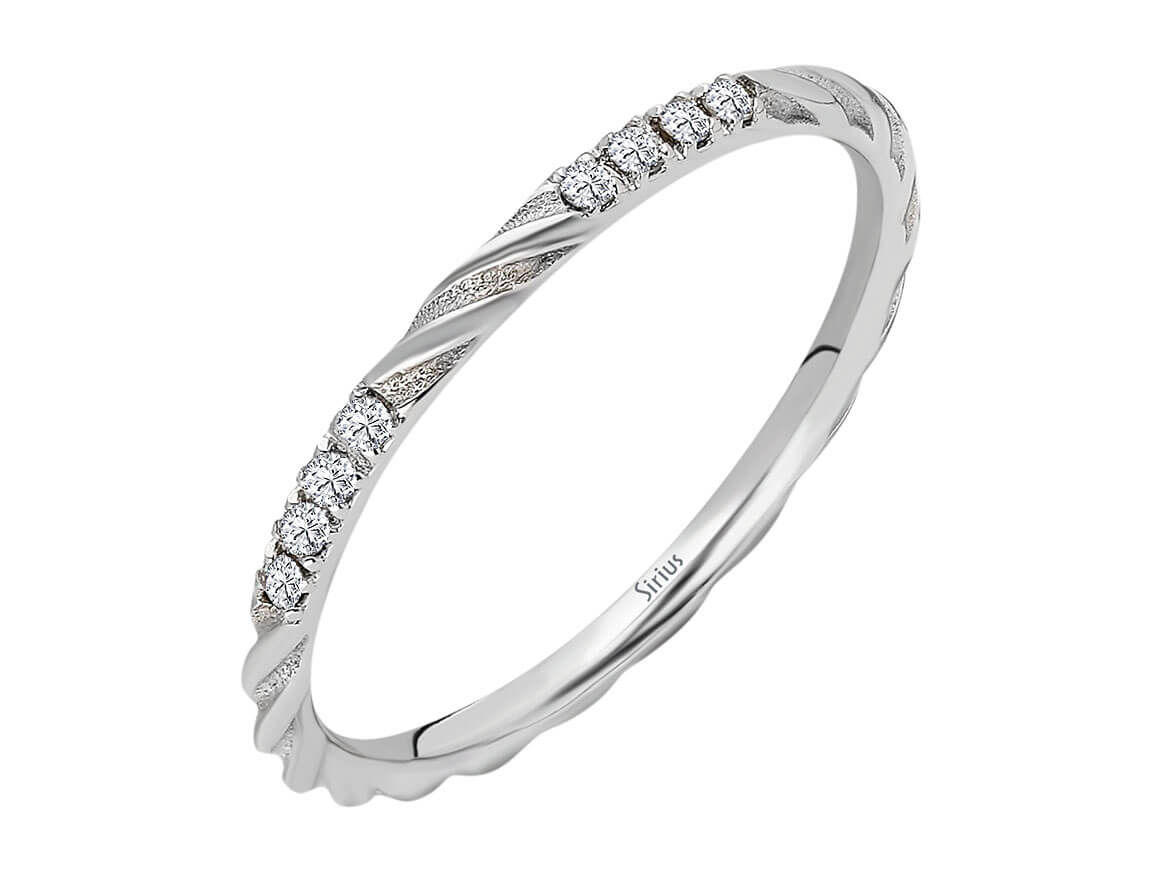 Alliance Diamant Demi Rond