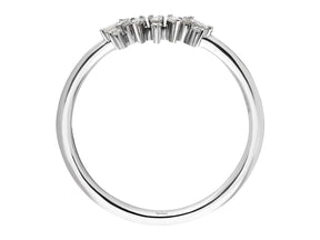 Bague Mezzaluna Diamant Baguette