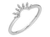 Bague Mezzaluna Diamant Baguette