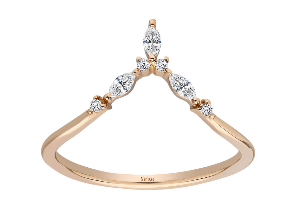 Marquise Diamond Arwen Ring