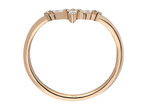 Bague Arwen en diamant marquise