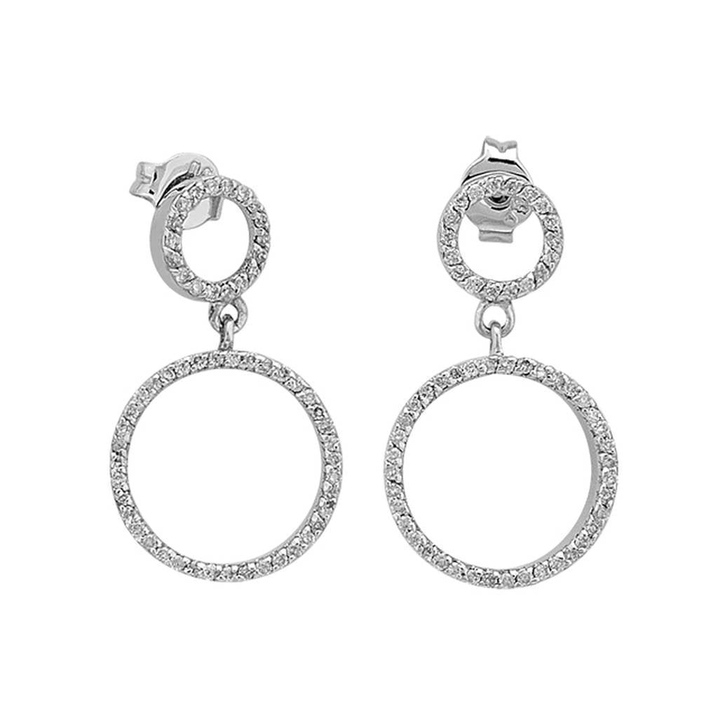 Diamond earrings