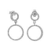 Boucles d'oreille en diamant