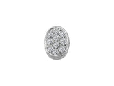 Diamond men's earrings