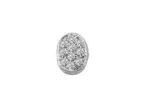Diamond men's earrings