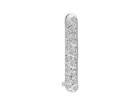 Diamond Men's Hoop Earrings
