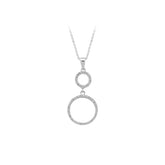 Collier rond en diamant