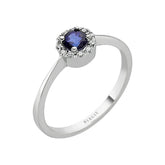 Diamond and Sapphire Ring