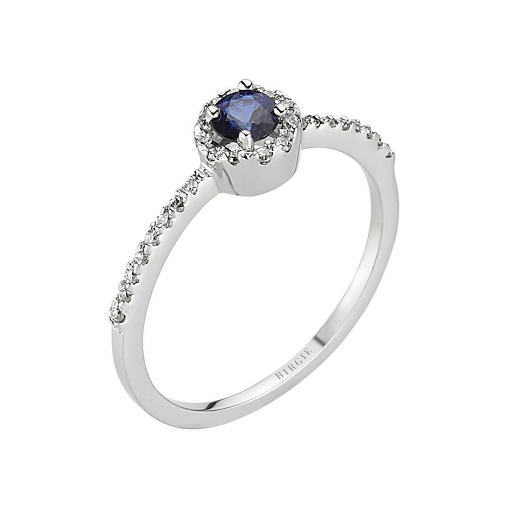 Diamond and Sapphire Ring