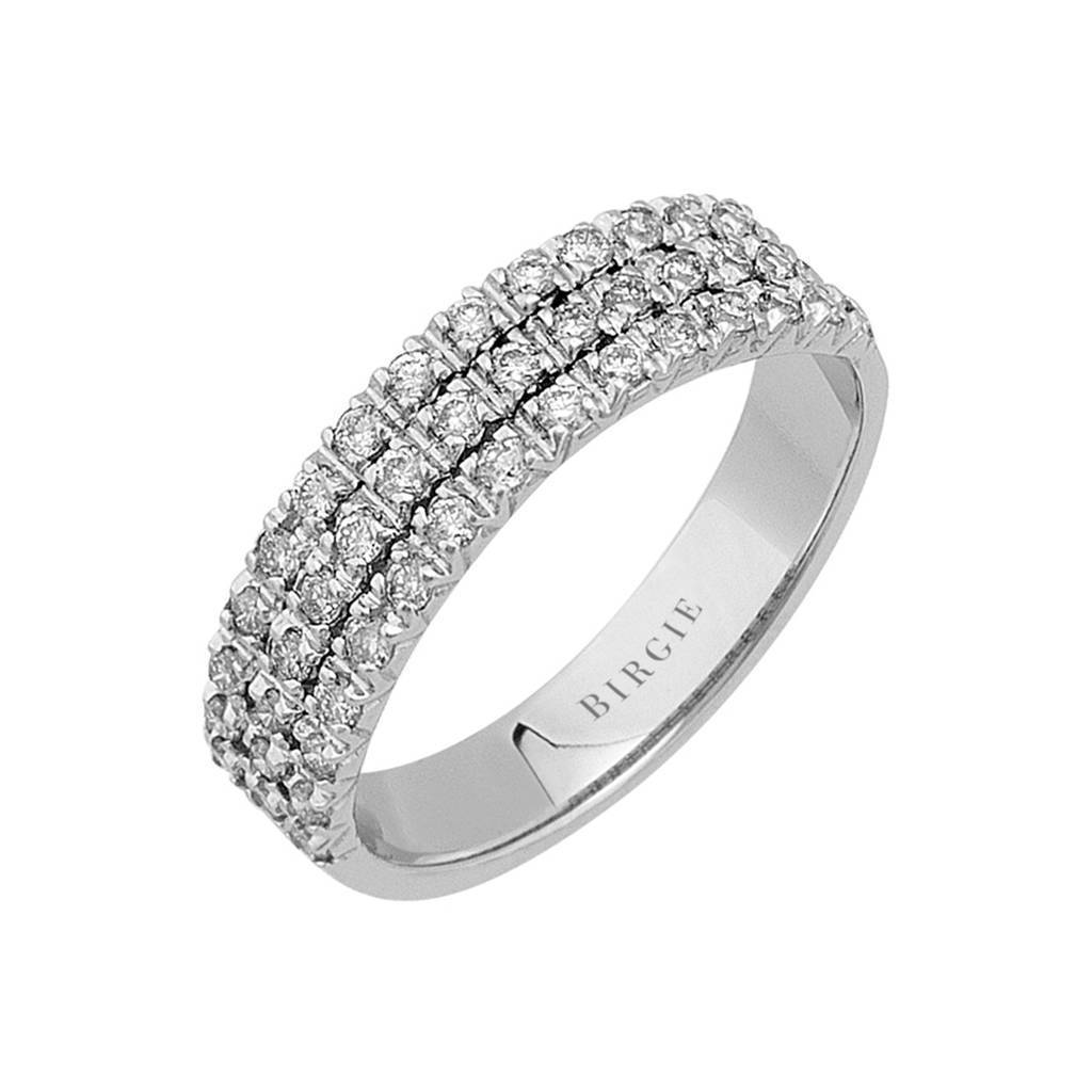 Alliance habruntum diamant à trois rangs
