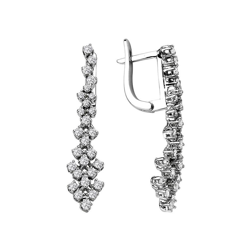 Diamond Light Path Earrings
