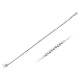 0.77 total carat diamond tennis bracelet