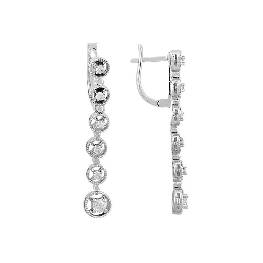 Diamond earrings
