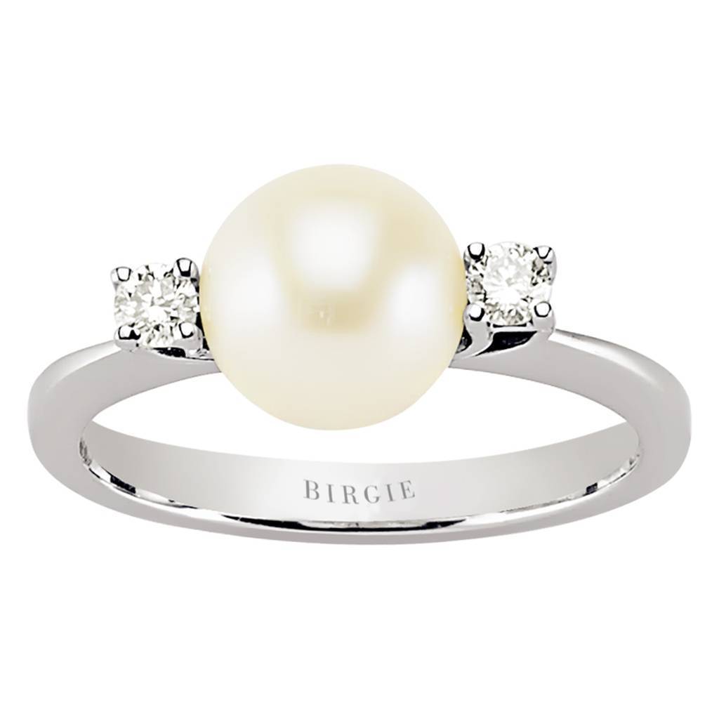 Diamond and Pearl Ring