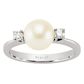 Diamond and Pearl Ring