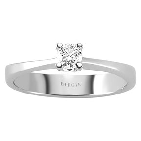 0.18 Carat Diamond Solitaire Ring