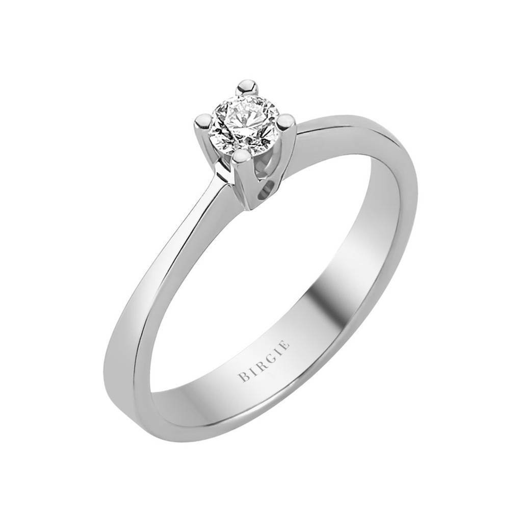 0.18 Carat Diamond Solitaire Ring