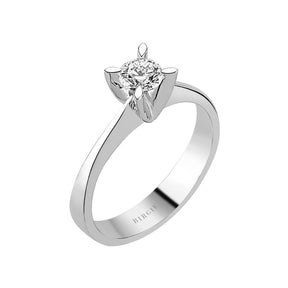 Bague solitaire diamant 0,40 carat