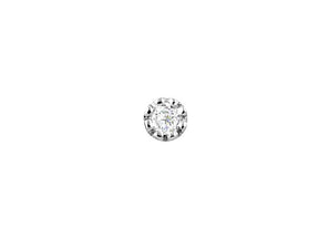 0.03 carat diamond nose piercing