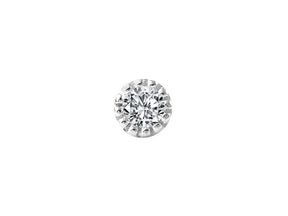 0.08 carat diamond nose piercing