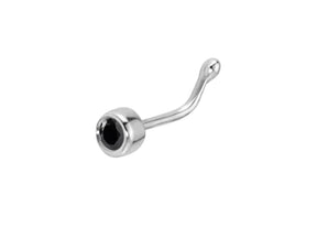 0.02 Carat Black Diamond Nose Piercing