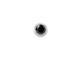 0.02 Carat Black Diamond Nose Piercing