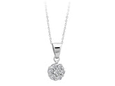 1.25 carat effect diamond solitaire necklace