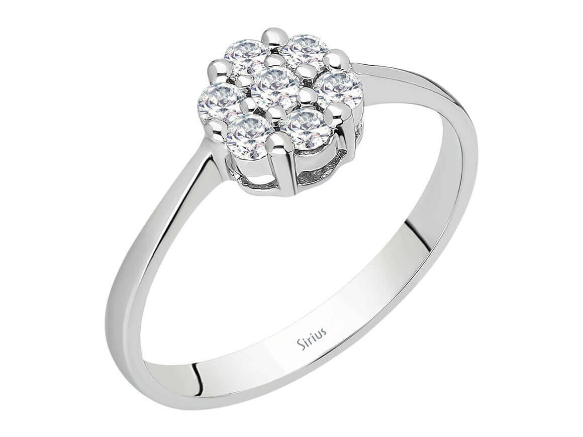 1.25 Carat Diamond Effect Solitaire Ring