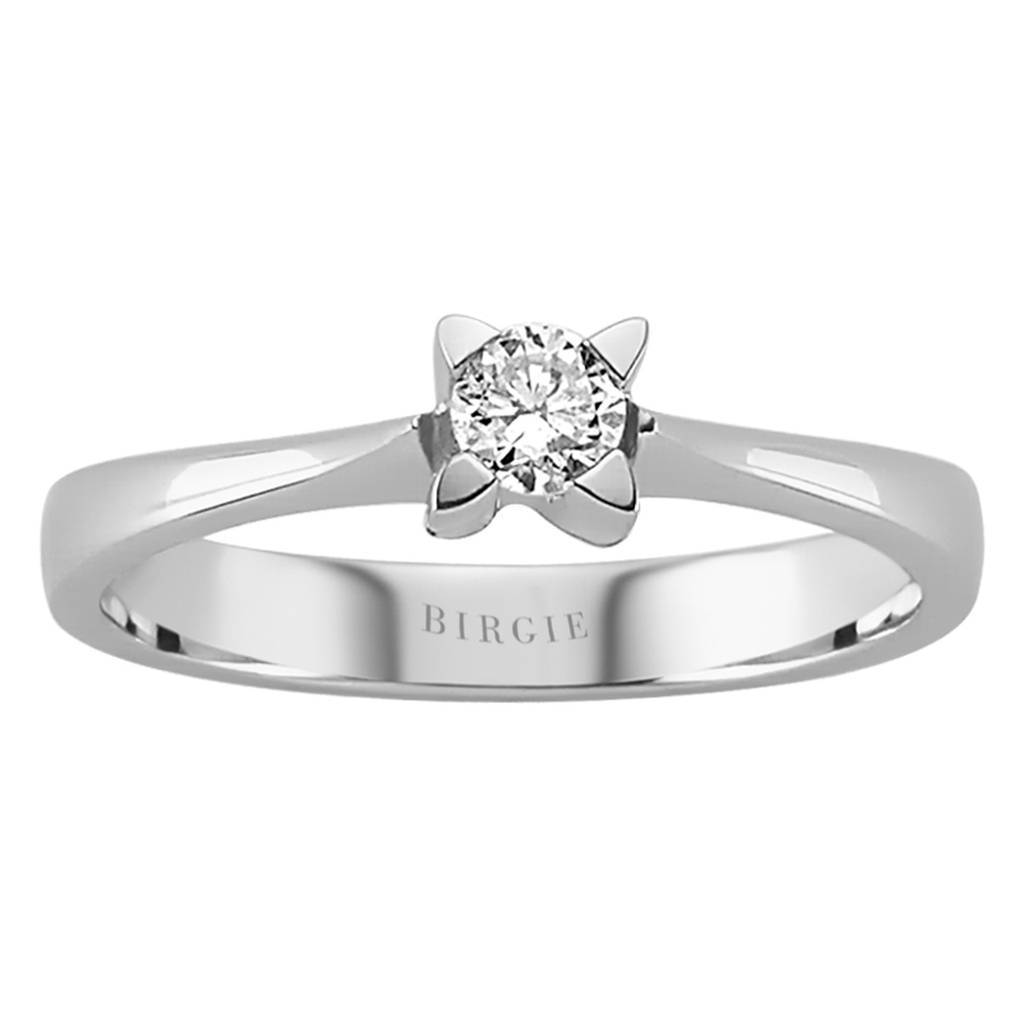 0.14 carat diamond solitaire ring