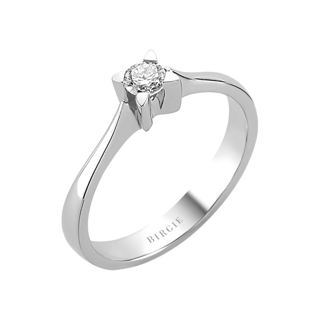 0.14 carat diamond solitaire ring