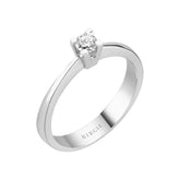 Bague solitaire diamant 0,15 carat