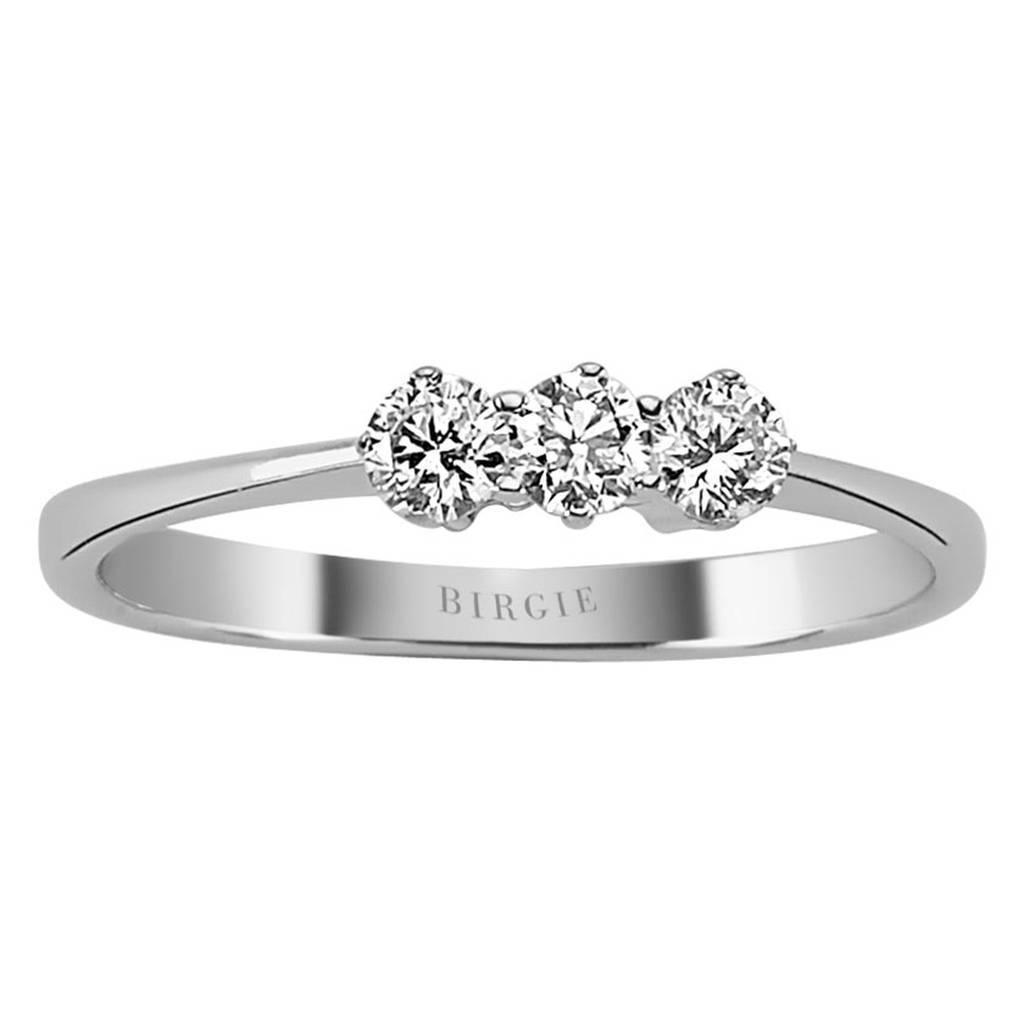 Bague Trilogie Diamant 0,28 Carat
