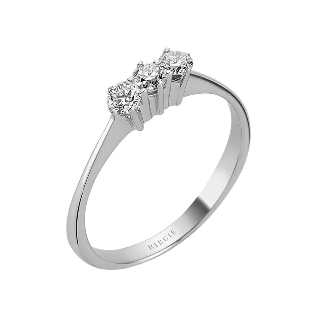 Bague Trilogie Diamant 0,28 Carat