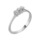 Bague Trilogie Diamant 0,28 Carat