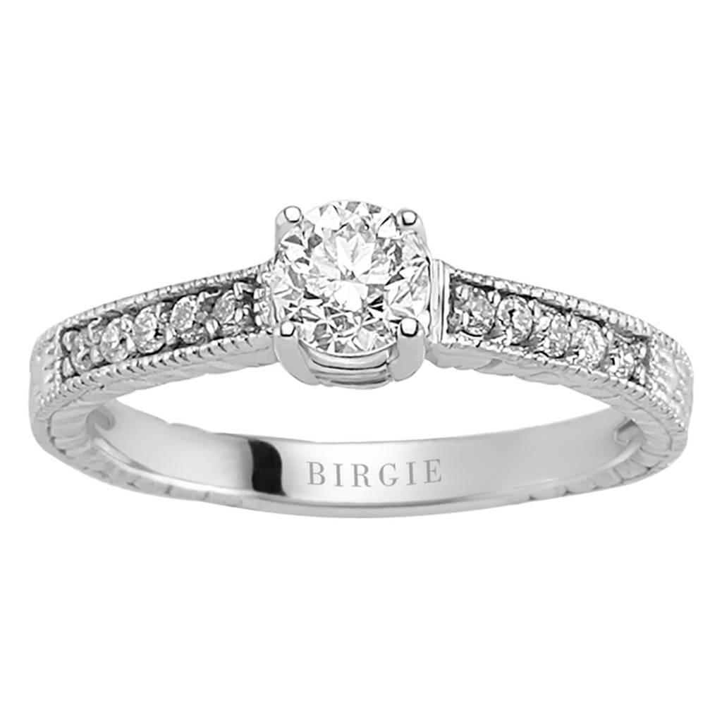 Bague solitaire diamant 0,61 carat