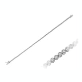 1.52 total carat diamond tennis bracelet