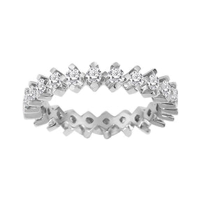 Bague d'éternité diamant 1 carat